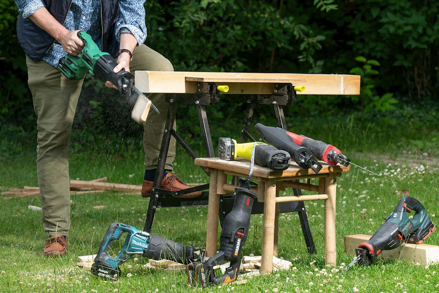 Test av tigersågar Test av tigersågar